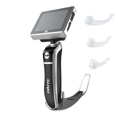 Ống soi thanh quản video gây mê bằng lưỡi dùng một lần phẫu thuật với màn hình 3.0 inch