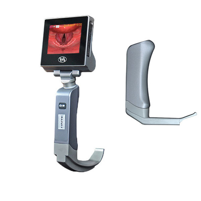Ống soi thanh quản video cứng cáp phân biệt với màn hình màu bóng bán dẫn màng mỏng 3 inch