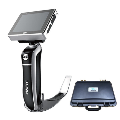 Phẫu thuật Lưỡi dao gây mê dùng một lần Màn hình ống soi thanh quản 3.0 inch