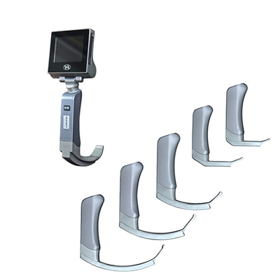 CMOS Full View Ống soi thanh quản video có thể tái sử dụng cứng nhắc với lưỡi dao 3,5 inch