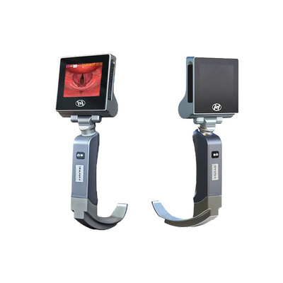 HYHJ - KC Ống soi thanh quản video có thể tái sử dụng bằng thép không gỉ với pin 3400mA có thể sạc lại