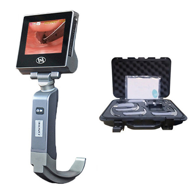 Màn hình LCD 3 inch Máy soi thanh quản video cứng có thể tái sử dụng Máy soi thanh quản video có 5 lưỡi