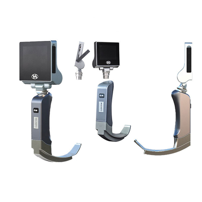 360 độ Tất cả màn hình LCD Bộ soi thanh quản video cứng y tế Pin có thể sạc lại