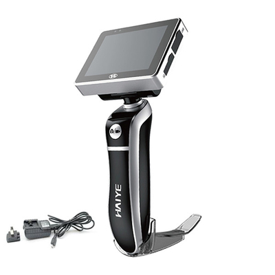 Màn hình CE 3.0 inch Máy soi thanh quản tất cả trong một video y tế với lưỡi dao dùng một lần