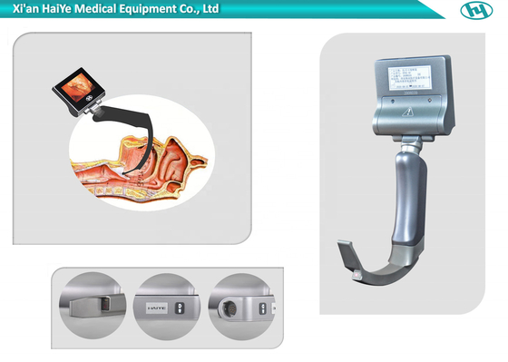 Ống soi thanh quản video gây mê di động bằng thép không gỉ 304 y tế 2W