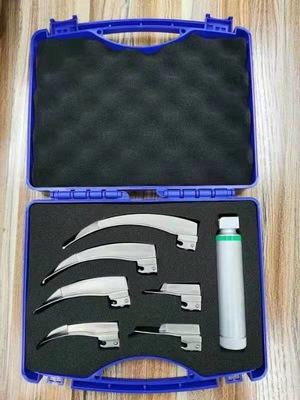 Ống soi thanh quản video tái sử dụng kỹ thuật số bằng thép không gỉ 225g