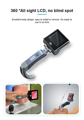 Ống soi thanh quản bằng video gây mê trực tiếp Micro USB 1280 * 720 Px